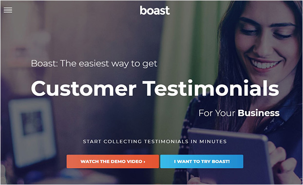 Boast social proof software