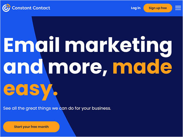 Constant Contact social proof software