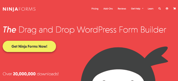 Ninja Forms Homepage