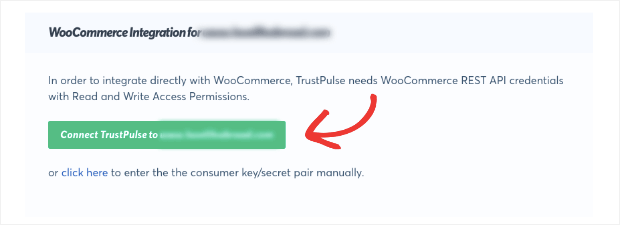 connect trustpulse to your woocommerce store updated
