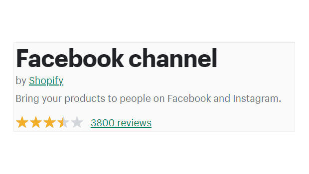 Facebook Channel Review